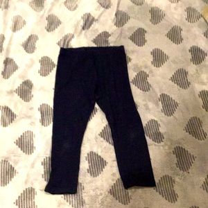 Navy black tights